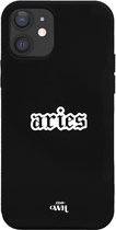 iPhone X/XS Case - Aries Black - iPhone Zodiac Case