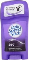 Lady Speed Stick Invisible Protection Deodorant Stick - 24H Zweetbescherming Deo Stick - Bestverkochte Deodorant Vrouw - 45g