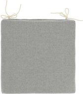 Tuinstoel kussen rib | Dark grey | 40 x 40cm