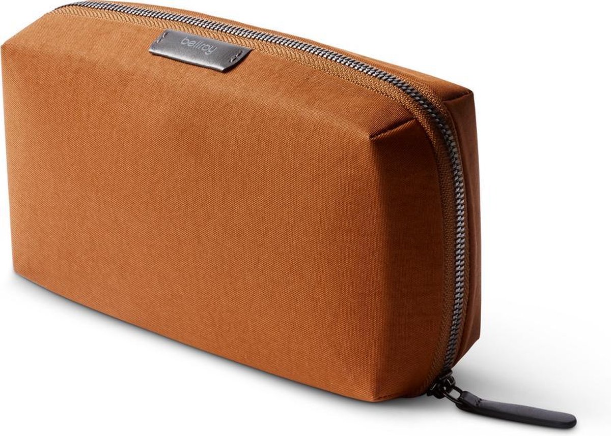 Bellroy Tech Kit Accessoires Tas – Milieuvriendelijk van Gerecyclede Materialen – Praktisch en Modern Ontwerp – Bevat Gerecyclede Bronnen zoals PET-Flessen en Visnetten - Oranje