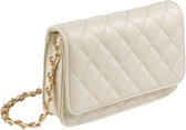 Tas Quilted - Offwhite gewatteerd - schoudertas/damestas