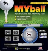 MYball Marking Tool Mans Best Friend - Marqueur de balle de golf