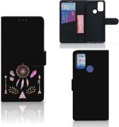 Smartphone Hoesje Alcatel 1S (2021) Book Style Case Boho Dreamcatcher
