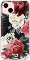 HappyCase iPhone 13 Hoesje Flexibel TPU Rozen Print