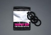 Andrew Christian - Trophy Boy 3-Ring Stretchable Gates of Hell Cockring - Ejaculatie vertragend