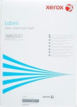 Xerox printetiket - 21 stuks op 1 vel A4 - Xerox Colour Laser Labels - 100 vellen