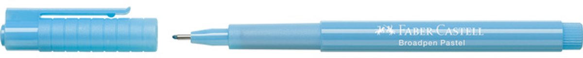 Faber-Castell fineliner - Broadpen Pastel - 0.8mm - lichtblauw - FC-155458