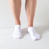 Duurzame sokken Vodde Invisible 2-pack White / 39-42