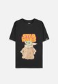 Star Wars - The Mandalorian Dames T-shirt - L - Zwart
