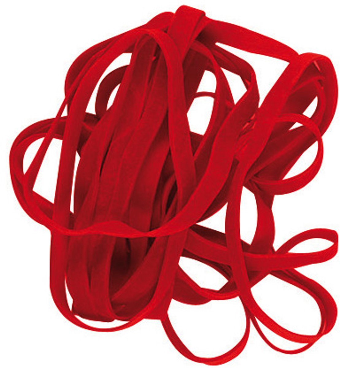 elastieken Alco 150x4mm 500 gram in doos rood