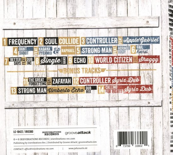 Jahcoustix Acoustic Frequency CD Jahcoustix CD album Muziek 