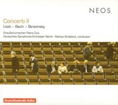 Andreas Grau, Götz Schumacher, Deutsches Symphonie-Orchester Berlin, Martyn Brabbins - Liszt/Bach/Stravinsky: Concerti II (CD)