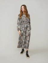 Summum - Jurk - Dierenprint - Zwart - 40