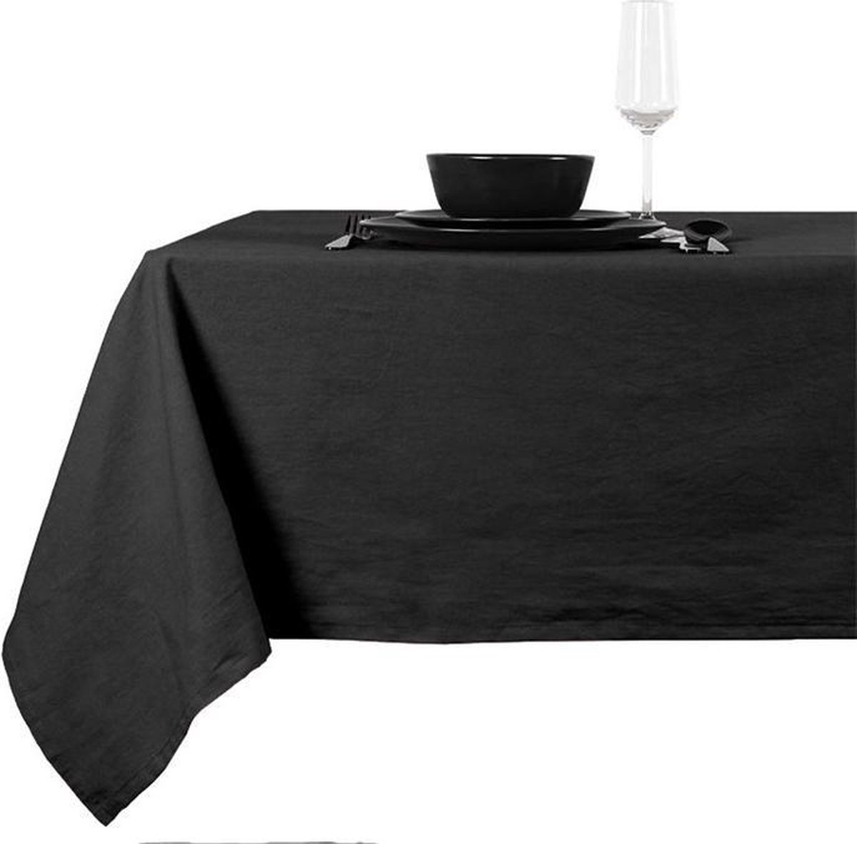 Unique Living | Tafelkleed Trix 150x200cm black