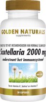 Golden Naturals Scutellaria 2000 mg (30 veganistische capsules)