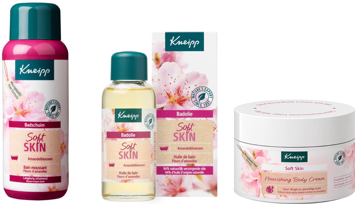 Goedkoopste Kneipp Cadeauset Bad & Body Soft Skin