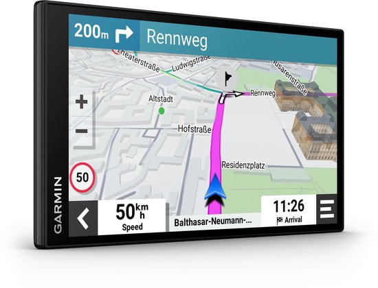 Garmin DriveSmart 76 - Navigatiesysteem Auto - Verkeersinformatie via Smartphone