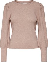 ONLY ONLKATIA L/S PUFF O-NEC PULLOVER CC KNT Dames Trui - Maat XL