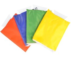 ProPlus Set van 4 IJskrabbers met Handschoen – Voor Autoruiten in de Winter – Geïntegreerde Handschoen – Meerkleurig
