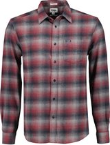 Wrangler Overhemd - Modern Fit - Rood - XXL