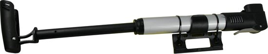 Benson Compacte fietspomp - universele steun - lichtgewicht - grijs/zwart van Benson — afbeelding 2