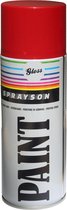 Sprayson Verf Spuitbus - Spuitlak - RAL3000 Hoogglans Rood - 400 ml