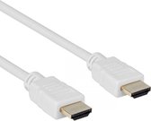 HDMI kabel - High Speed Cable - 10.2 Gbps - 4K@30 Hz - Male to Male - 20 Meter - Wit - Allteq