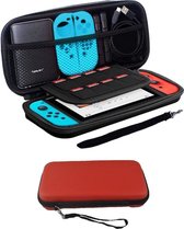 Cicon Nintendo Switch hoesje rood Nintendo Switch Case - Premium opberghoes - Rood