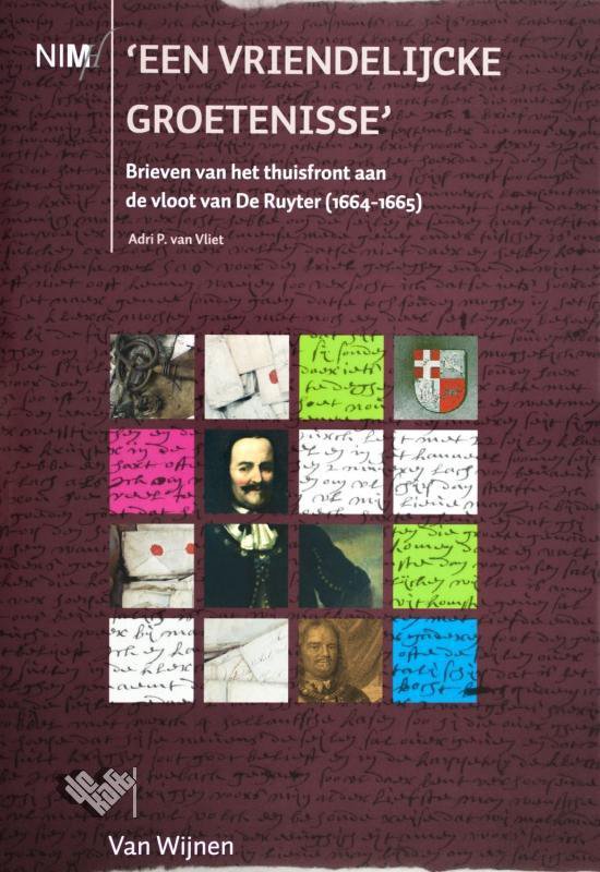 Cover van het boek 'Een vriendelijcke groetenisse' van A.P. van Vliet