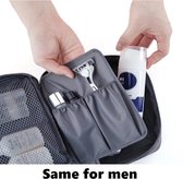 Toilettas - Donkerblauw - Travel Bag - Organizer voor Toiletartikelen - Reis Artikelen - Mannen -Vrouwen