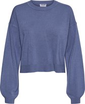 Noisy may NMCHEN L/S O-NECK KNIT TOP S* Dames Trui - Maat L