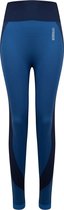 FitProWear Naadloze Sportlegging Milano Dames - Blauw/Navy - Maat XXL  - Sportkleding - Legging - Sportlegging - Stretch - Stretch Legging - Polyamide / Polyester - Sportbroek  - L