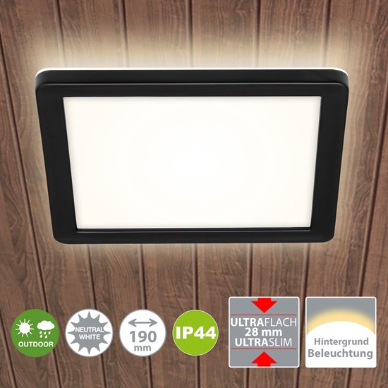 Lampe De Lecture Pivotante BRILONER - Noir, 9W GU10, Interrupteur Sur Câble