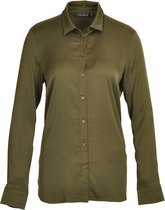 River Woods Lossere klassieke blouse in groen