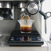 Koffie weegschaal - ingebouwde timer - touchscreen - 0.1g precisie - barista weegschaal - koffie weegschaal met timer - espresso weegschaal