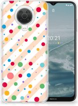 Telefoon Hoesje Nokia G20 | G10 Leuk TPU Back Cover Dots