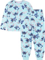 Blauwe pyjama met hartjes Stitch DISNEY 128