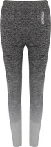 FitProWear Naadloze Sportlegging Ibiza Dames Grijs - Maat XS - Legging - Sportlegging - Sportbroek - Sportkleding - Nylon - Polyester - Rekbare legging - Lange broek dames -