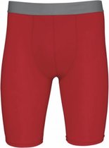 Thermoshort/slidingbroekje ROOD PA07, maat S