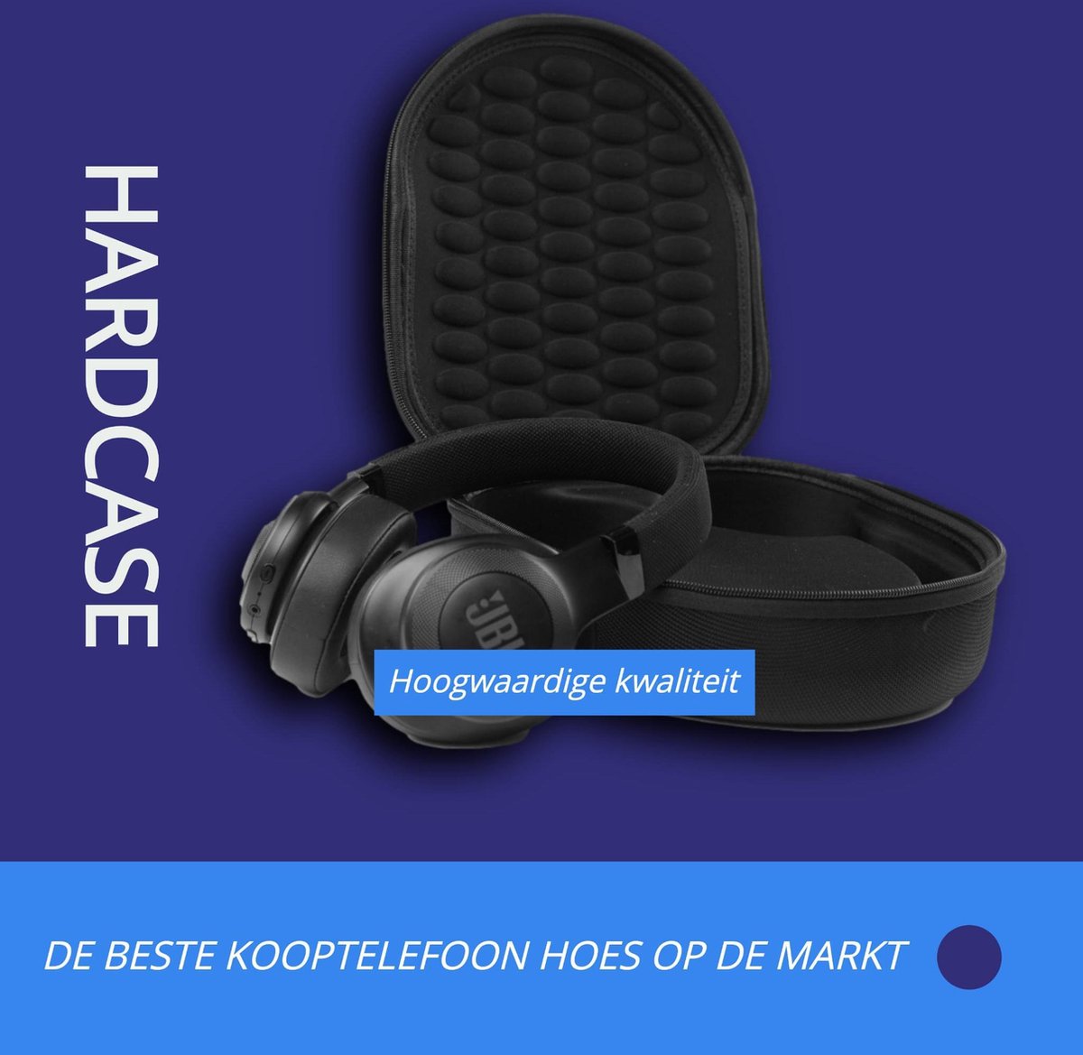 Specialiteit Bestaan Konijn Rde Topic® Koptelefoon hoes Geschikt voor On-Ear/Over-Ear – Headphone case-  Jbl - Sony... | bol.com