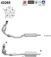 Katalysator geschikt voor o.a. Audi A1, Seat Toledo, Skoda Rapid