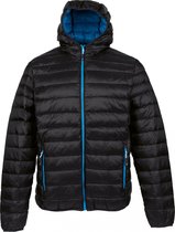 Alvivo Outdoorjas Dublin Heren Nylon/dons Zwart/blauw Maat 4xl