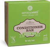Aromaesti Conditioner Bar Green Tea - Groene thee -vet haar - zero waste - solid shampoo - vegan - biologisch - diervriendelijk - 60 gram