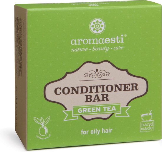 Aromaesti Conditioner Bar Groene Thee (vet haar) - 60 gram