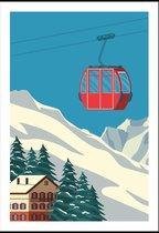 Poster Apres Ski 30 x 40 cm.