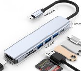 7 in 1 Hub - USB Type C Hub - Universeel - 4k