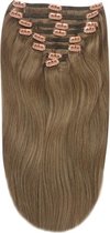 Remy Human Hair extensions straight 16 - brown 9#