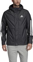 adidas Performance Bsc 3S Wind Jkt Windjack jas Mannen Zwarte S