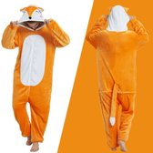 Vos Onesie - Fox - Huispak - Onesie volwassenen - Maat M