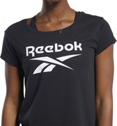 Reebok Ts Graphic Tee Q1 T-shirt Vrouwen Zwarte S